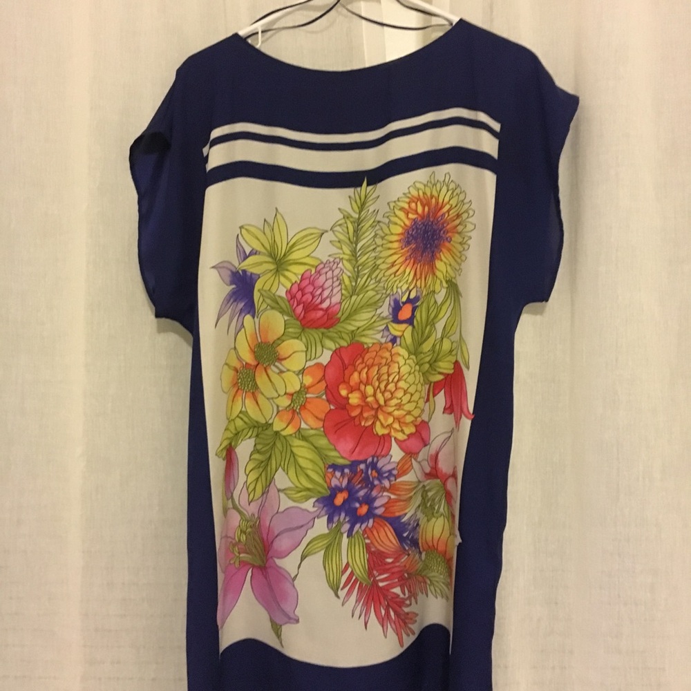 Zara flower tunic